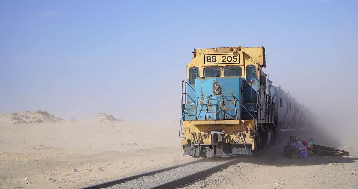 Mauritania Iron Ore Train